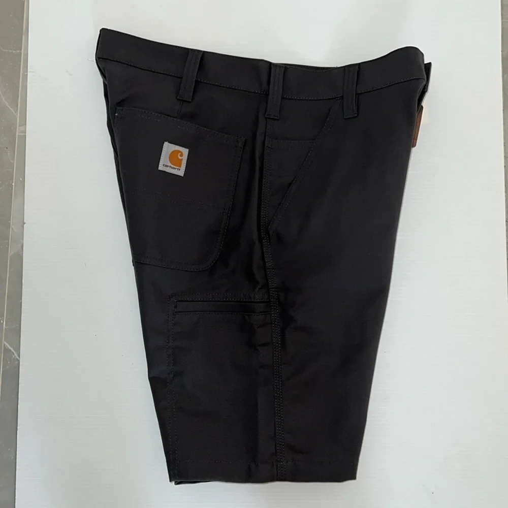 NWT Carhartt Men's Rugged Professional Relaxed Fit Canvas Short Shadow